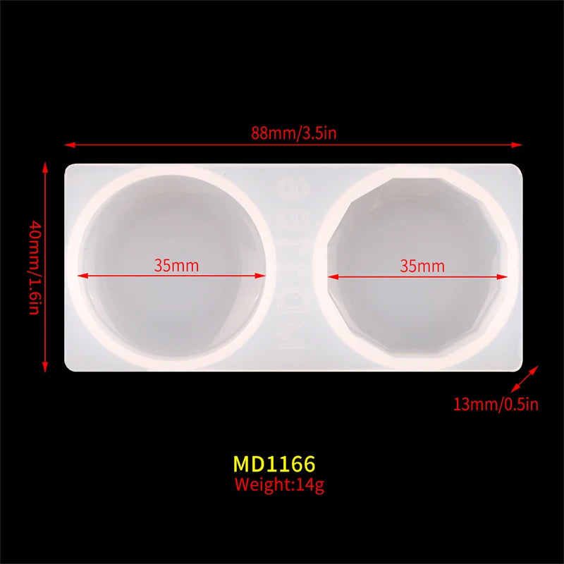 DM153 DIY Organ Chakra Pendant Epoxy Resin Mold Keychain Resin Art Molds for Jewelry Making Tools Craft