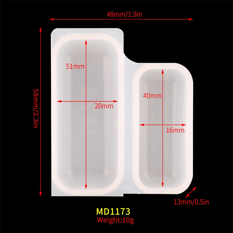 DM153 DIY Organ Chakra Pendant Epoxy Resin Mold Keychain Resin Art Molds for Jewelry Making Tools Craft