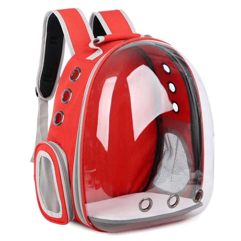 Manufacturer Wholesale Cat Carrier Bags Breathable Pet Carriers Small Dog Cat Backpack Travel Space Capsule Cage Pet Supplies