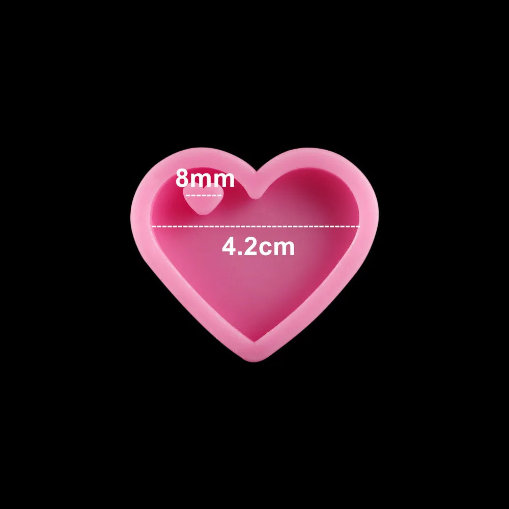 Dog Tag Bone Shaped Keychain Casting Silicone Mold for DIY Key Chain Pendant Crystal Epoxy Resin Molds Craft Jewelry Making Tool