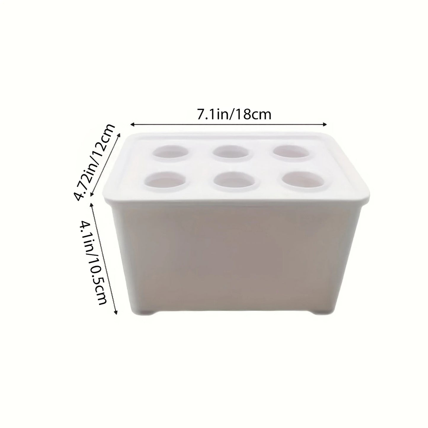 Plant Grower Box Indoor Hydroponic Boxes Nursery Pots Set with Seedling Cups for Plants Herb Garden Planting Container