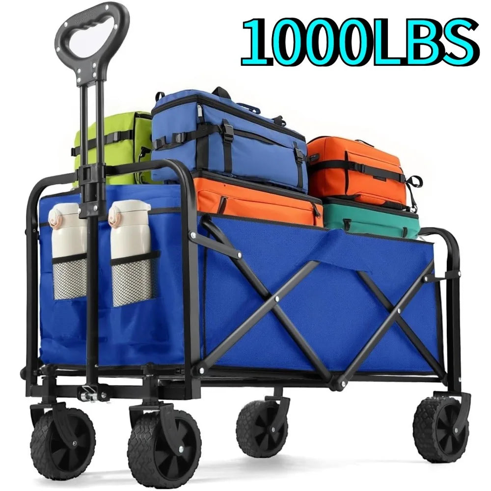 A heavy‑duty foldable wagon built to haul everything you need—anywhere you go.