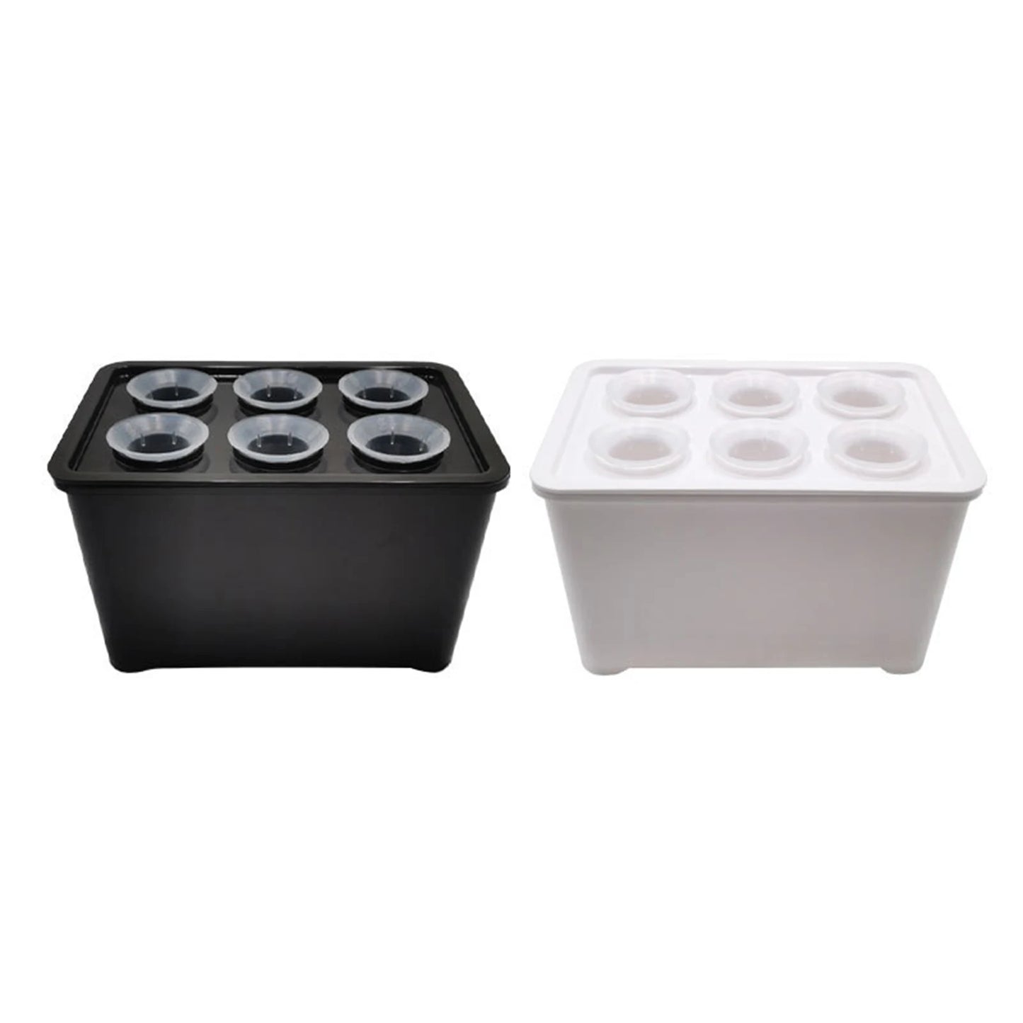 Plant Grower Box Indoor Hydroponic Boxes Nursery Pots Set with Seedling Cups for Plants Herb Garden Planting Container
