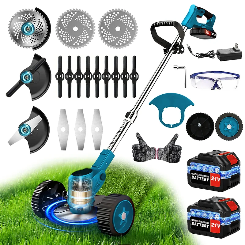 New Arrival gardening tools cordless lawn mowers riding weed trimmer.