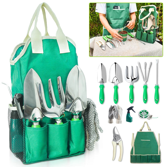 11‑Piece Gardening Set with Carry Bag