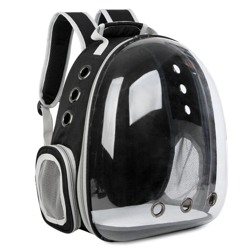 Manufacturer Wholesale Cat Carrier Bags Breathable Pet Carriers Small Dog Cat Backpack Travel Space Capsule Cage Pet Supplies