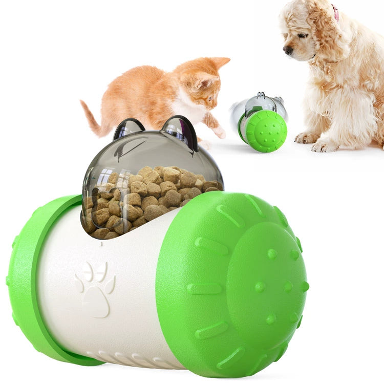 Qzee Leakage Food Feeder Puzzle Ball Bite-Resistant Consuming Dog