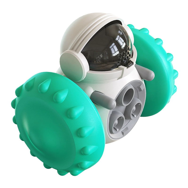 Qzee Leakage Food Feeder Puzzle Ball Bite-Resistant Consuming Dog