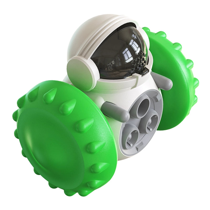 Qzee Leakage Food Feeder Puzzle Ball Bite-Resistant Consuming Dog