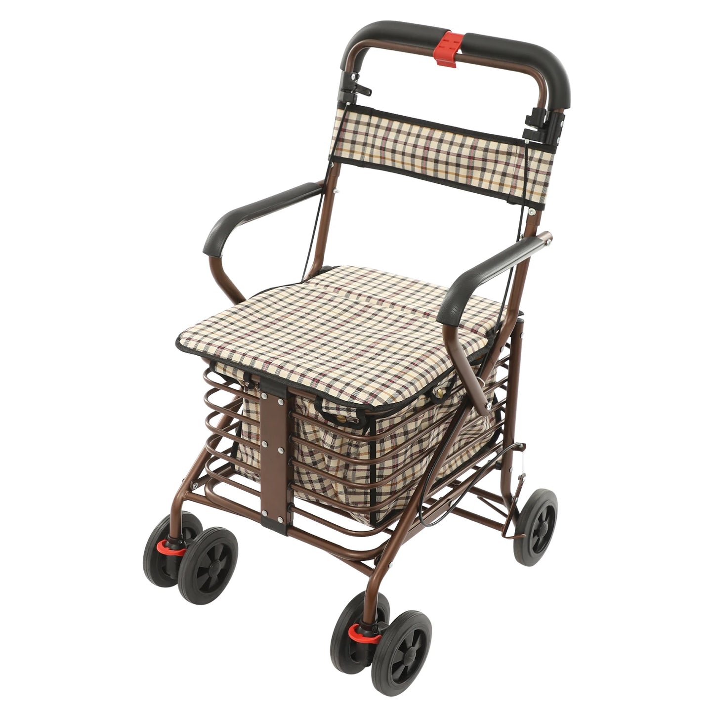 Comfortable walking aid designed to support seniors with confidence and independence.