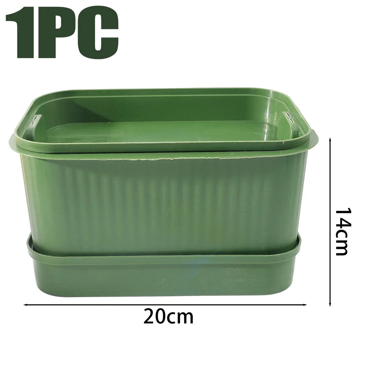 1/3PCS Plastic Grow Nursery Pots Vegetable Soilless Nursery Trays Seed Germination Tray Seedling Sprout Plate Garden Supplies
