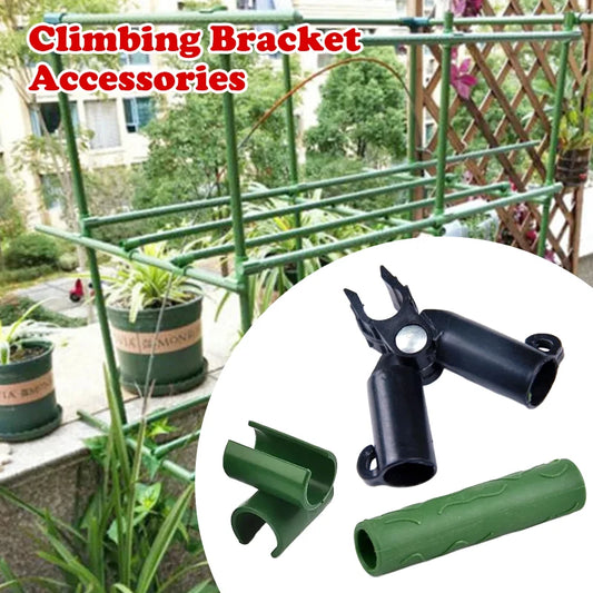 10pcs Plant Support A-type Fixed Clip Universal Plastic Clips Fixed Connector Pillars Garden Adjustable Plastic Connector