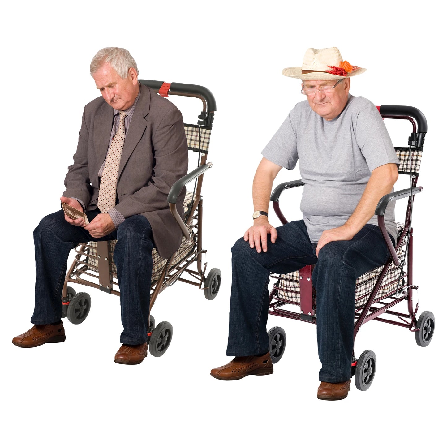 Comfortable walking aid designed to support seniors with confidence and independence.