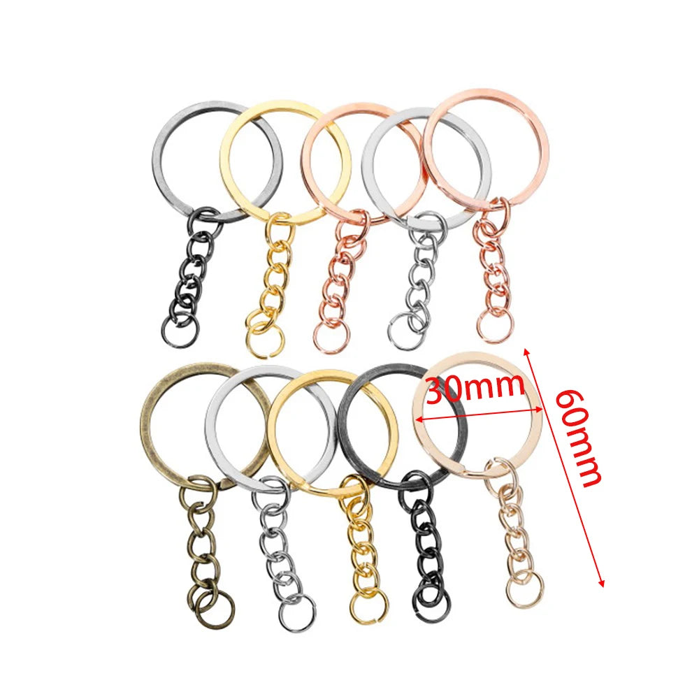 Dog Tag Bone Shaped Keychain Casting Silicone Mold for DIY Key Chain Pendant Crystal Epoxy Resin Molds Craft Jewelry Making Tool