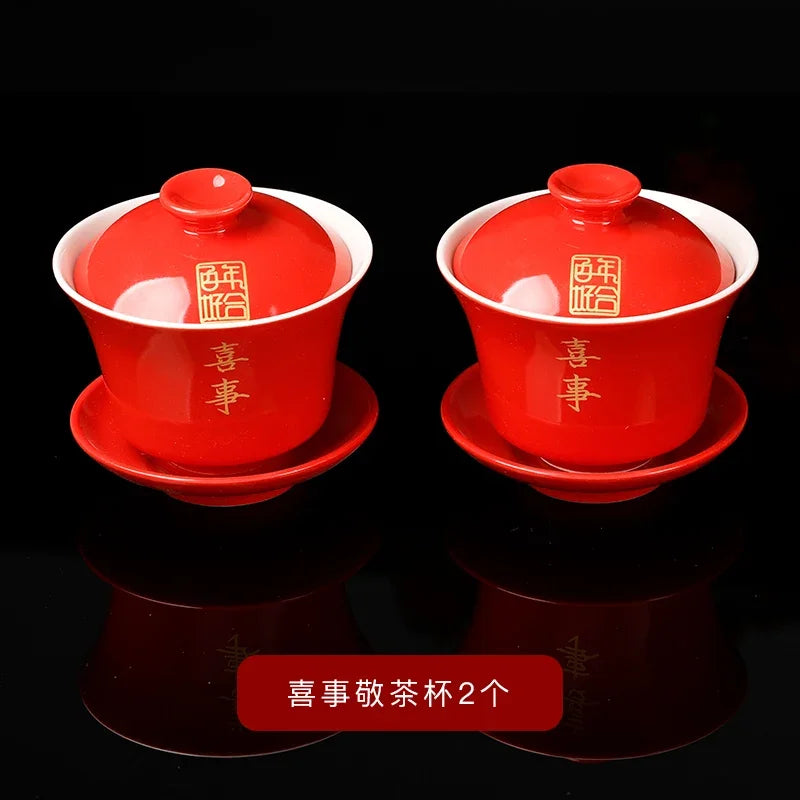 A 2‑piece tea tureen crafted for weddings, gifting, and refined tea rituals — portable, symbolic, and stunning in any home.