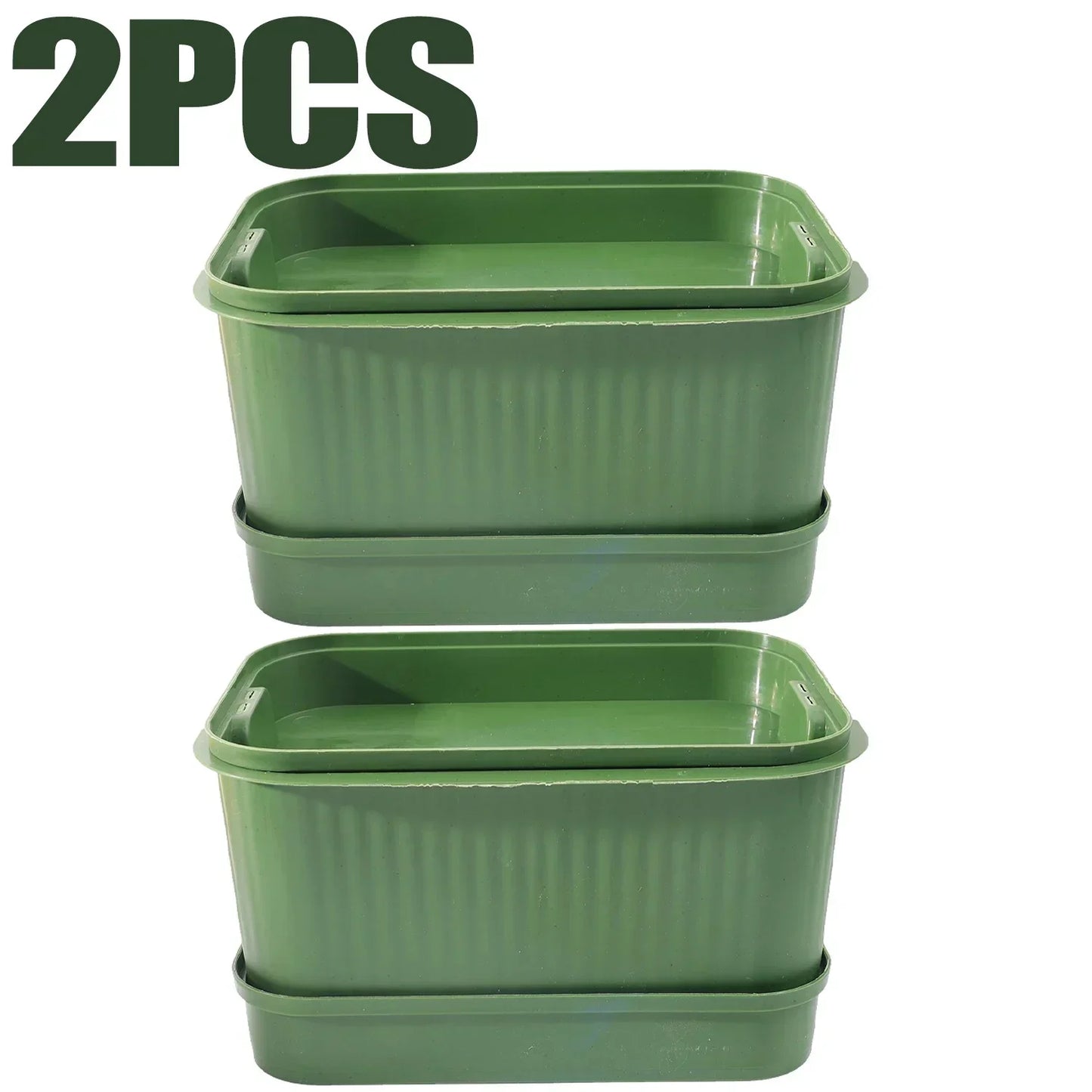 1/3PCS Plastic Grow Nursery Pots Vegetable Soilless Nursery Trays Seed Germination Tray Seedling Sprout Plate Garden Supplies