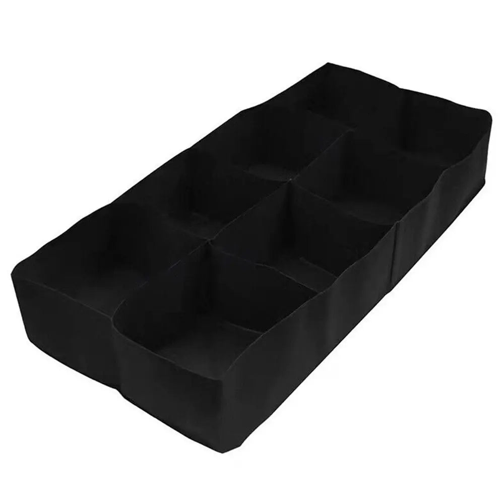 Garden Planting Bag Multi-gird Felt Growing Bag Rectangle Planting Nursery Pot Vegetable Tomato Potato Planting Container Plant