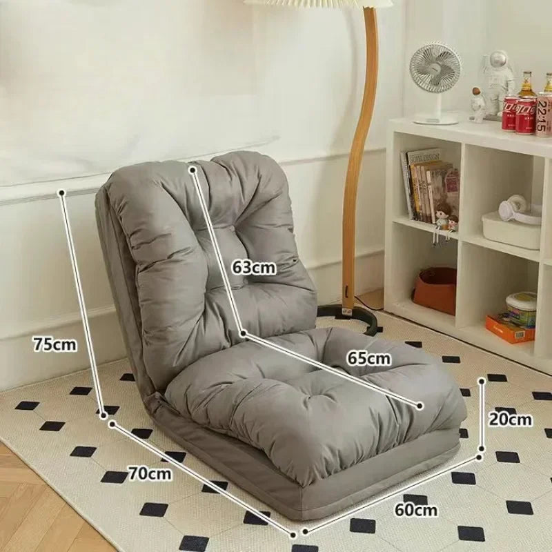 Sponge Filling Lazy Couch Folding Living Room Single Sofas Waterproof Wear-resistant Creative Adjustable Sofas Home Furniture