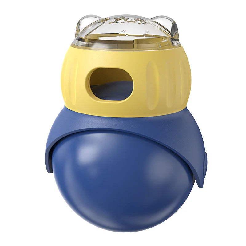Dog Treat Dispenser Toy - Adjustable Interactive Puzzle Toy for Dogs and Cats | Slow Feeder & Leaking Ball for Puppy Training