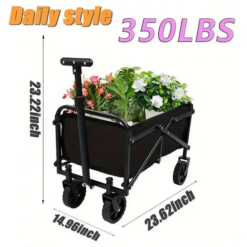 A heavy‑duty foldable wagon built to haul everything you need—anywhere you go.