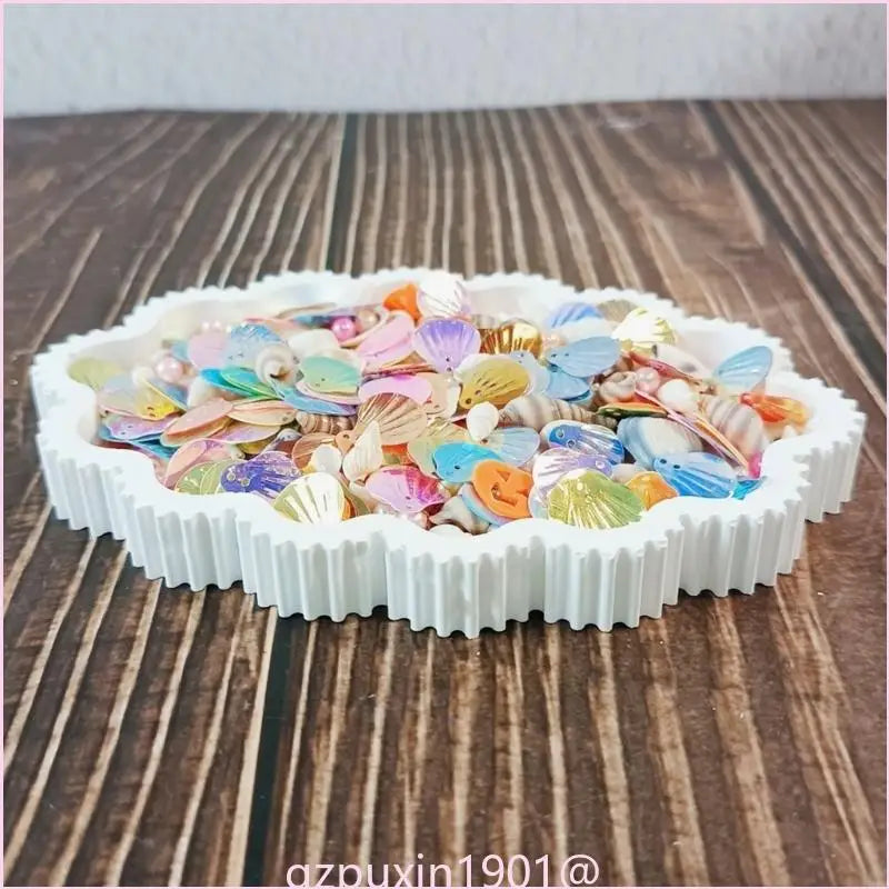 57QA Easy to Use Silicone Mold Creating Decorative Trays Moulds with Unique Cloud Shape Suitable for Gifting Hand-Making