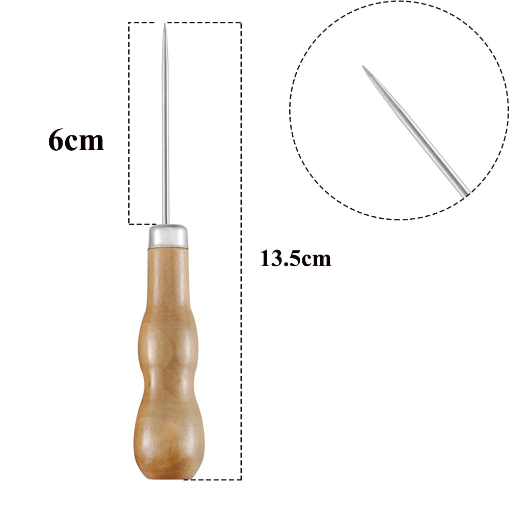 Candle Mold Punch Tool Silicone Mould Hand Drill Equipment Practical Gadget Punch Needle Candle Wick Tool Candle Making Supplies