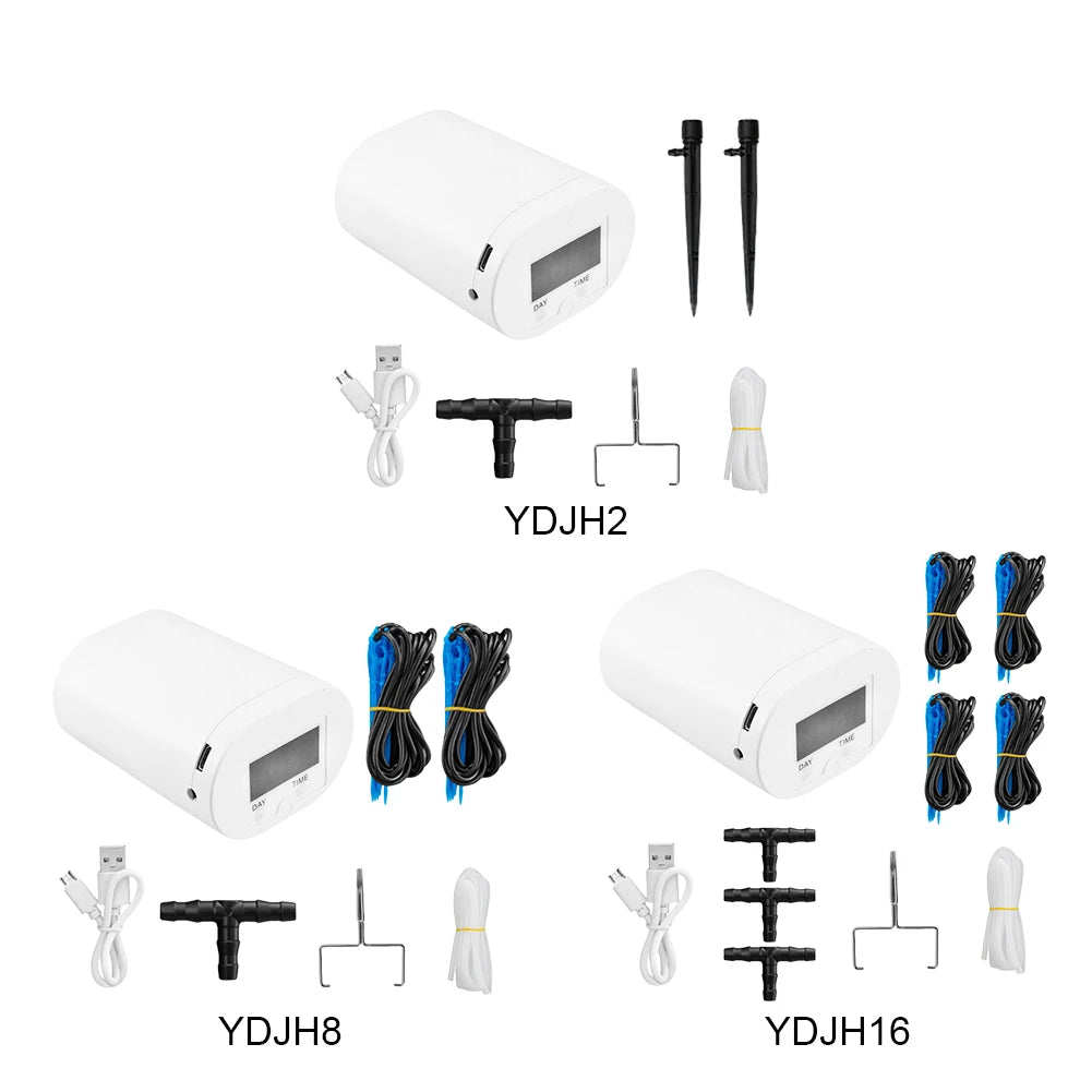Automatic Plant & Flower Watering Pump – Multi‑Head Indoor Self‑Watering Tool