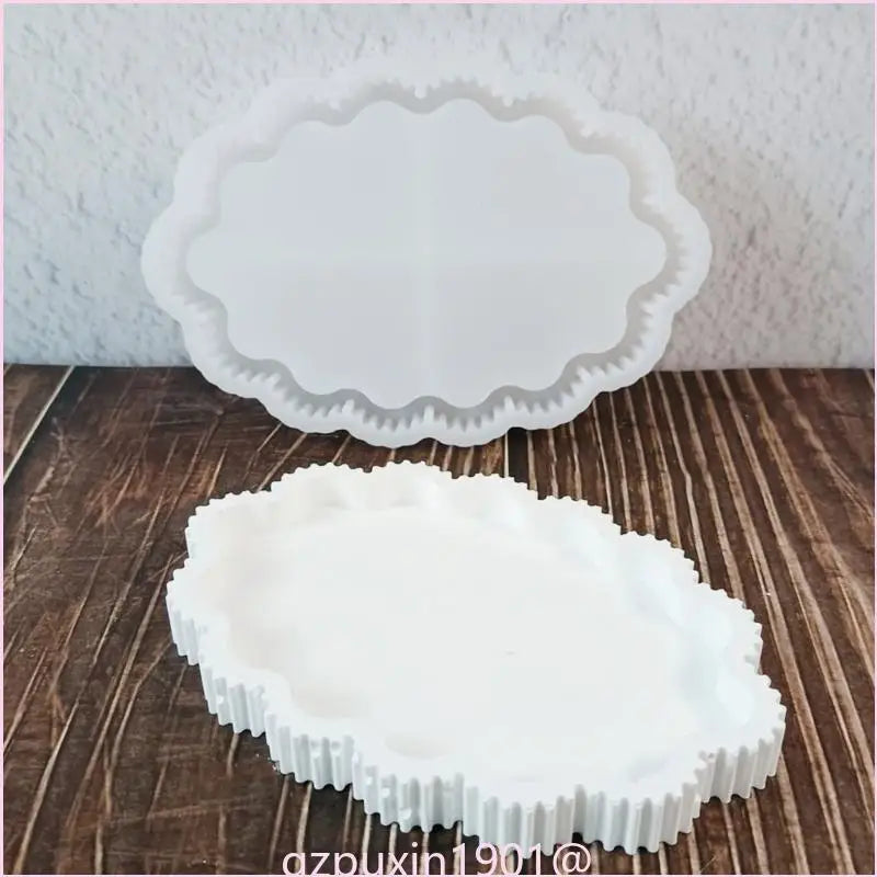 57QA Easy to Use Silicone Mold Creating Decorative Trays Moulds with Unique Cloud Shape Suitable for Gifting Hand-Making