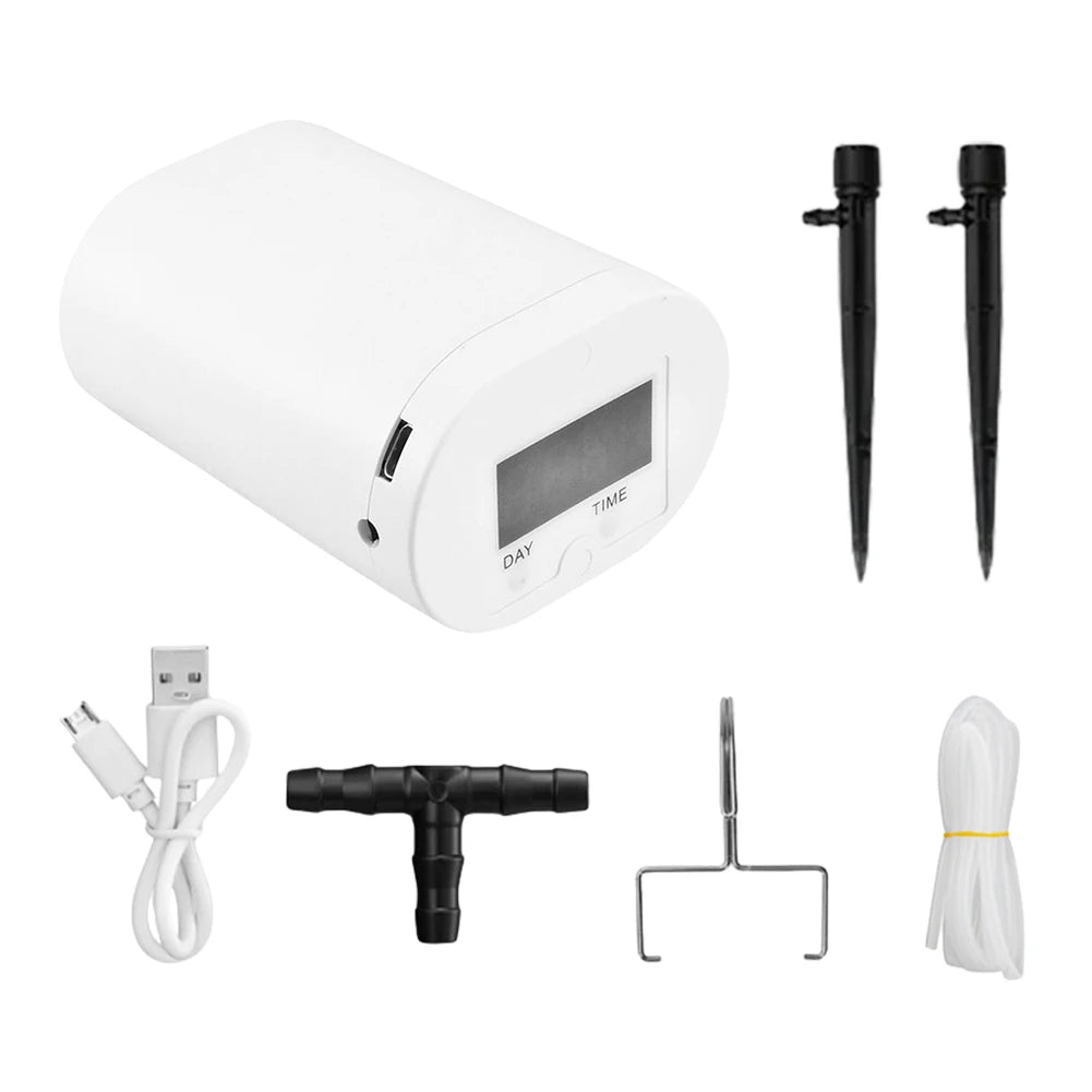 Automatic Plant & Flower Watering Pump – Multi‑Head Indoor Self‑Watering Tool