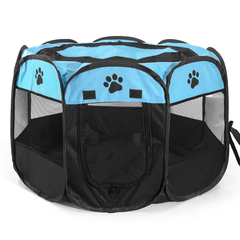 Portable Folding Pet Tent Dog House High Quality Durable Dog Fence For Cats Large Outdoor Dog Cage Pet Playpen Cat Собачья будка