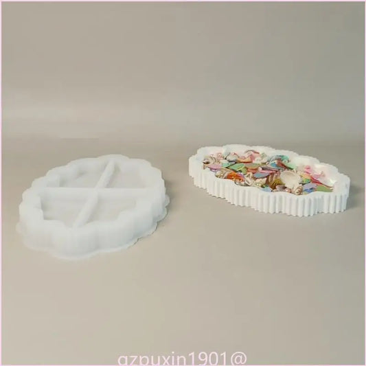 57QA Easy to Use Silicone Mold Creating Decorative Trays Moulds with Unique Cloud Shape Suitable for Gifting Hand-Making