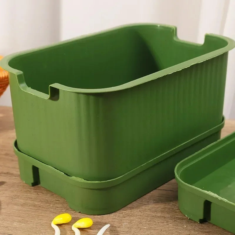 1/3PCS Plastic Grow Nursery Pots Vegetable Soilless Nursery Trays Seed Germination Tray Seedling Sprout Plate Garden Supplies