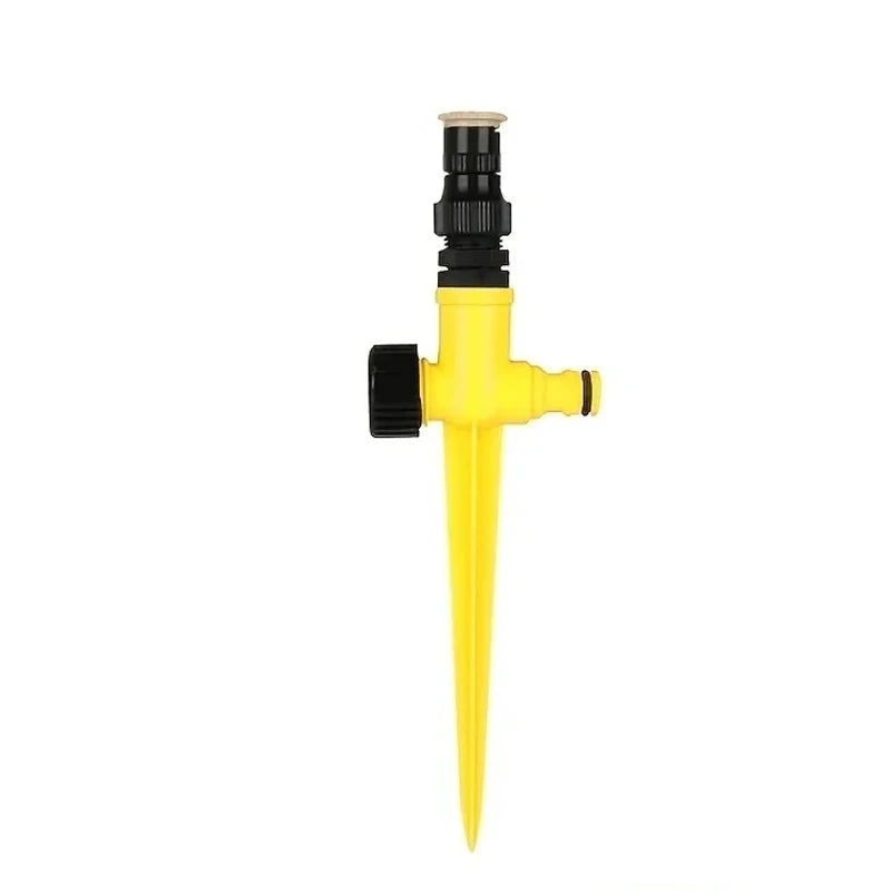 Garden Irrigation And Watering System, 360 Degree Automatic Rotating Sprinkler, Adjustable Nozzle, Large-Area Watering Tool